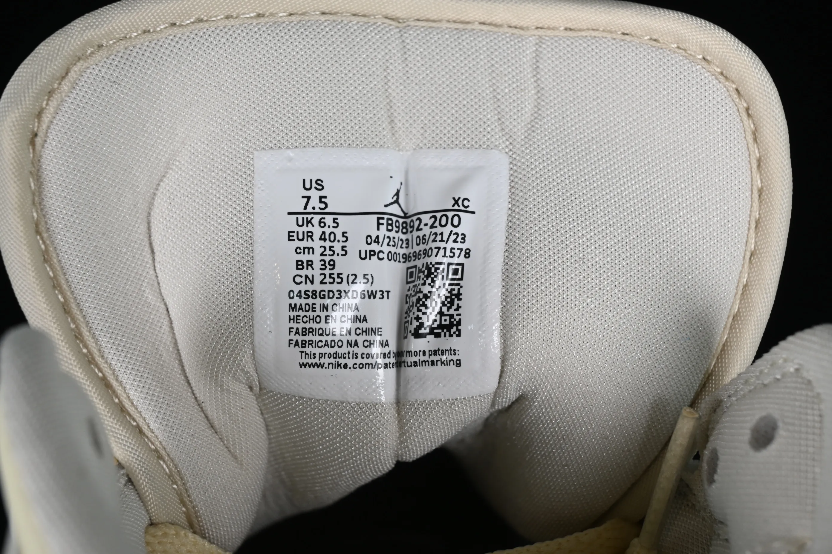 All categories Air Jordan Jordan series basketball shoes Air Jordan 1 Mid Nk Air Jordan 1 Mid AJ1 Joe 1 white gold Chinese casual sneakers FB9892-200